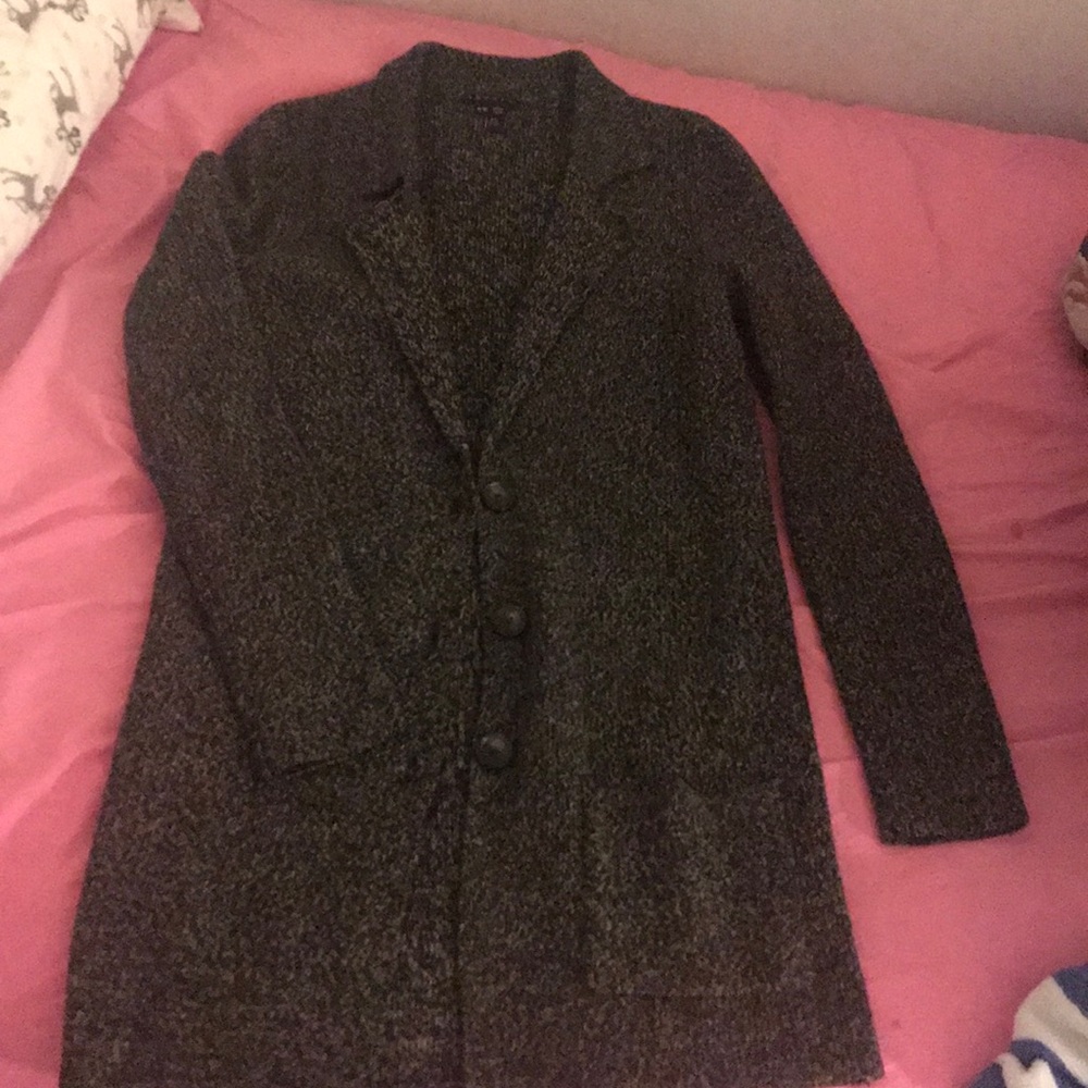 Theory women’s petite long cardigan